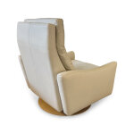 Tario Air Leather Swivel Glider Recliner - Image 3