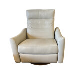 Tario Air Leather Swivel Glider Recliner - Image 2