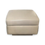 Tario Air Leather Glider Ottoman - Image 2