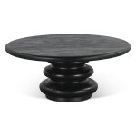 Boba 36" Round Pedestal Coffee Table