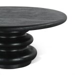 Boba 36" Round Pedestal Coffee Table - Image 3