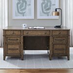 Carolina Park Jr. Executive Desk - Image 12