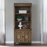 Carolina Park 5-Shelf Bunching Bookcase - Image 12