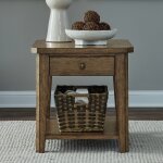 Carolina Park Open Shelf End Table - Image 4