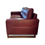Brookes Modern Leather Sofa - Image 3