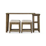 Carolina Park 3-Piece Console Table and Stool Set
