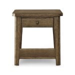 Carolina Park Open Shelf End Table