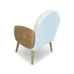 Florence Curved Accent Chair - Image 4