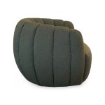 Jules Swivel Barrel Chair | Veneto Green - Image 3