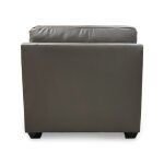 Martina Leather Track Arm Chair - Image 2