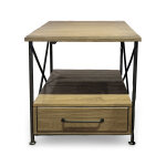 Modern Forge End Table - Image 2