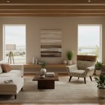Pecan Two-Tone Cover Accent Chair - Image 6