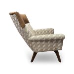 Pecan Two-Tone Cover Accent Chair - Image 3