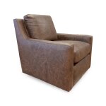 Winslow Leather Swivel Chair - Image 4