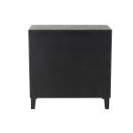 Art Deco 2-Door Wood Cabinet - Image 4