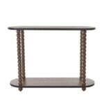 Brownwood Spindle Beaded Console Table - Image 2