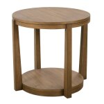 Kota Round End Table
