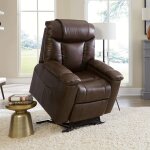 Umber Medium Powered Lift Recliner with Built-in Heating - Image 8