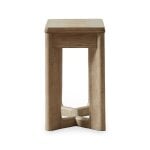 Modern Rustic Chairside Table