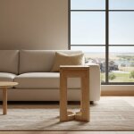 Modern Rustic Chairside Table - Image 3