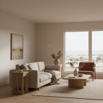 Modern Rustic Chairside Table - Image 2
