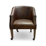 Bourbon Leather Occasional Chair - Image 2