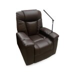 Umber Medium Powered Lift Recliner with Built-in Heating - Image 2