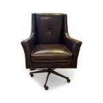 Leather Swivel Office Chair - Image 2