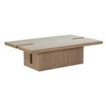 Modern Slit Rectangular Cocktail Table - Image 3