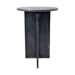Kessel Black Marble Chairside Table - Image 4