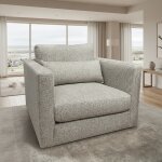 Briggs Track Arm Swivel Chair - Image 4