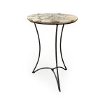 Cream Agate Top Side Table - Image 2