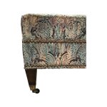 Damask Rectangular Ottoman with Casters - Image 3