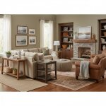 Open Shelf Tiered Chairside Table - Image 4