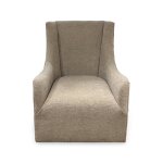 Melas Wingback Swivel Chair - Image 3