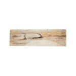 Petrified White Wood Console Table - Image 4