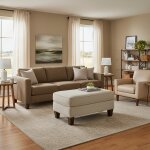 Sheldon Ottoman | Greige - Image 4