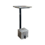 Smoky Quartz Side Table