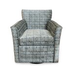 Times Swivel Glider Accent Chair - Image 2