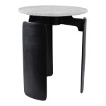 Marble Top 3-Leg Accent Table - Image 4