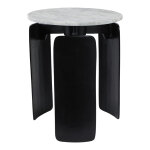 Marble Top 3-Leg Accent Table
