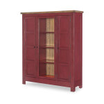 Farmhouse 3-Door Pie Safe Cabinet - Image 2