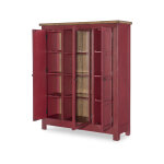 Farmhouse 3-Door Pie Safe Cabinet - Image 4