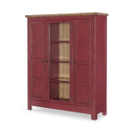 Farmhouse 3-Door Pie Safe Cabinet