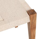 Natural Rope Accent Bench - Image 3