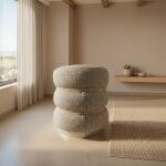 Driftwood Round Accent Stool - Image 6