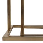 Black Quartz and Brass Nesting Accent Tables - Image 6