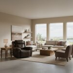 Encore Dual Power Home Theater Recliner with Remote - Image 5