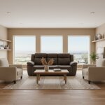 Encore Dual Power Home Theater Sofa with Remote - Image 6