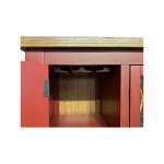 Farmhouse 2-Drawer Arched Bookcase - Image 6